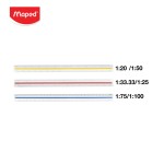 Triangular Scale Ruler Maped TC/240013