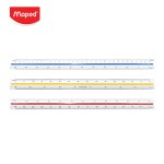 Triangular Scale Ruler Maped TC/240014