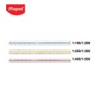 Triangular Scale Ruler Maped TC/240014