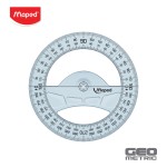 PROTRACTOR GEOMETRIC 360/12CM BAG Maped TC/242360