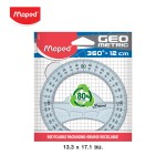 PROTRACTOR GEOMETRIC 360/12CM BAG Maped TC/242360