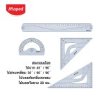 DRAFTING SET GEOMETRIC 30CM 4P BLISTER  Maped TC/242767