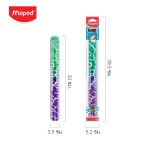 ไม้บรรทัด 30 ซม. Twist 2 สีลายสัตว์ Maped TC/279322