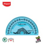 PROTRACTOR 180°-10CM TWIST'N FLEX BAG Maped TC/279810