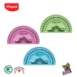 PROTRACTOR 180°-10CM TWIST'N FLEX BAG Maped TC/279810