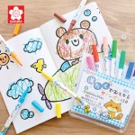 สีเมจิก / มาร์กเกอร์ชนิดล้างออกได้ SAKURA MK-L6, MK-S12