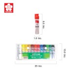 SAKURA Water Colors Set (12) MW12PF