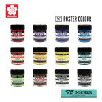 NICKER Poster Colors SAKURA PCB
