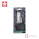 Zentangle Paper Tile and Pen Set - Square Black SAKURA ZTGZ-02